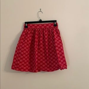 stylish patterned skirt